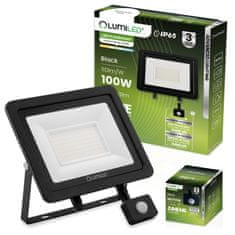 LUMILED Reflektor LED s pohybovým senzorom ZUME 100W 11000lm 4000K IP65