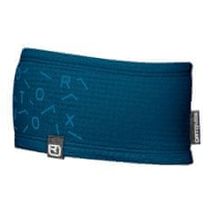 Ortovox Čelenka Ortovox Fleece Light Grid Headband petrol blue