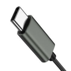 Joyroom JR-EC06 slúchadlá do uší USB-C, sivé