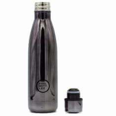 Cool Bottles Nerezová termolahev Chrome dvouvrstvá 500 ml tmavě šedá