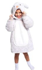 Cozy Noxxiez mikinová deka pre deti 3-6 rokov - Králik