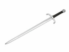 MAGNUM 05ZS9506 The Knight's Sword zberateľský meč 80 cm, čierny úplet, kožené puzdro