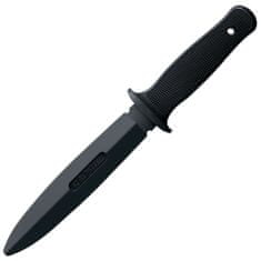 Cold Steel 92R10D Rubber Training Peace Keeper I tréningový nôž 17,7 cm, celočierna, Santoprene