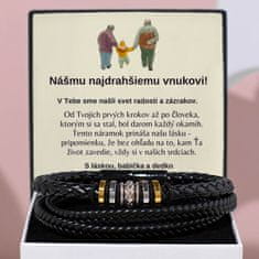 Mormark Nášmu najdrahšiemu vnukovi! - COLT_LEATHERBRACELET