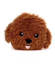 Hollywood Plyšový hrejivý vankúšik - fluffy psík - hlava - 19 cm