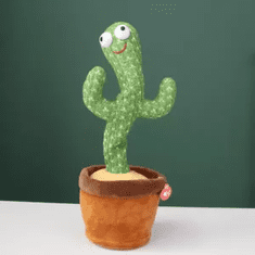 Sweetbuy Magický spievajúci a tancujúci kaktus s osvetlením LED-light〡DANCING CACTUS