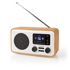 Nedis Internet - FM - DAB rádio RDIN2000WT