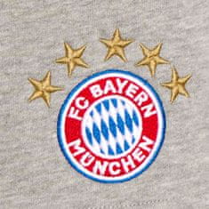 FAN SHOP SLOVAKIA Kraťasy FC Bayern Mníchov, šedé, 3 vrecká. 100% bavlna | XXL