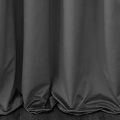 DESIGN 91 Zamatový záves Pierre Cardin s riasiacou páskou - Sibel, oceľový 140 x 270 cm
