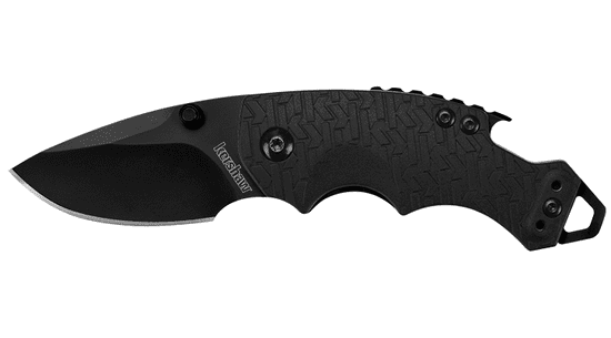 Kershaw 8700BLK SHUFFLE ALL BLACK vreckový multifunkčný nôž 6 cm, celočierna, GFN