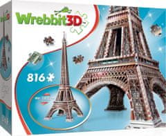 Wrebbit 3D puzzle Eiffelova veža 816 dielikov