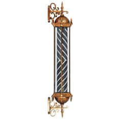 Enzo Holičská tyč holičský sloupek s lampou 120cm