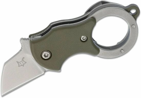 Fox Knives FX-536 OD MINI-TA OD Green malý vreckový nôž - karambit 2,5 cm, zelená, FRN