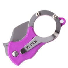 Fox Knives FX-536 P MINI-TA Pink malý vreckový nôž - karambit 2,5 cm, ružová, FRN