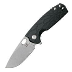 Fox Knives FX-604 FOX/VOX CORE FOLD. KNIFE BLACK FRN HNDL-N690 STONE WASHED BLADE-BLACK SPACER