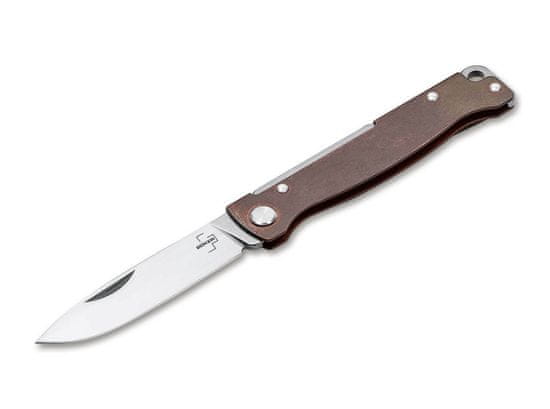 Böker Plus 01BO852 Atlas Copper vreckový nôž 7 cm, meď