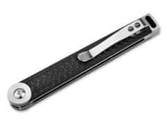 Böker Plus 01BO383 KAIZEN CARBON FIBER vreckový nôž 7,5 cm, uhlíkové vlákno, spona