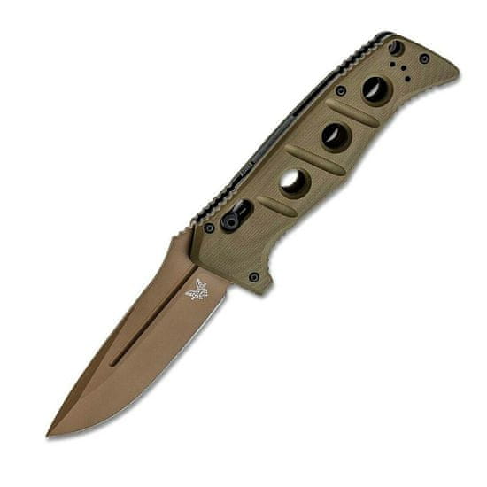 Benchmade 2750FE-2 SIBERT, AUTO ADAMAS, AXIS, STUD DARK EARTH