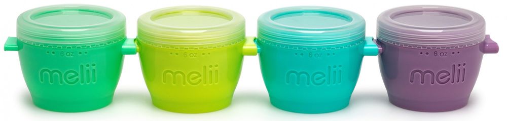 Melii Tégliky na potraviny Snap&Go 177 ml - 4 ks