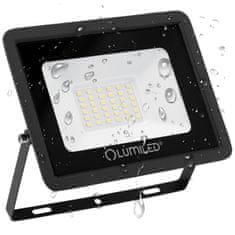 LUMILED Reflektor LED svetlomet ZUNA 30W 2700lm 4000K IP65