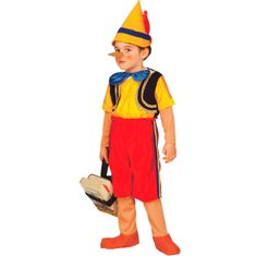 Widmann Detský karnevalový kostým Pinocchio , 116