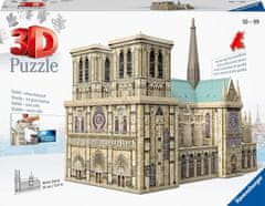 Ravensburger 3D puzzle Katedrála Notre-Dame, Paríž 324 dielikov