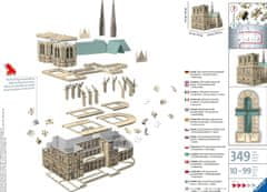 Ravensburger 3D puzzle Katedrála Notre-Dame, Paríž 324 dielikov