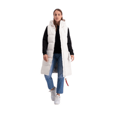 Alpha Industries  Long Puffer Vest Wmn Biela M