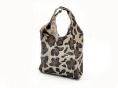 Nekupto Nákupná taška skladacia Leopardia koža