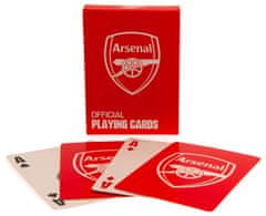 FAN SHOP SLOVAKIA Hracie karty Arsenal FC, červené