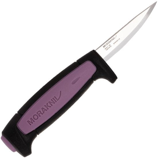 Morakniv 12247 Pro Precision pracovný nôž 7,5 cm, čierna, fialová, plast/guma, plastové puzdro