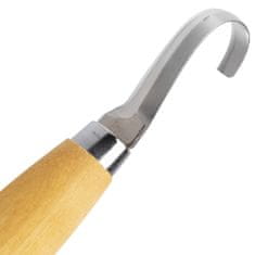 Morakniv 13444 Hook Knife 164 LeftNarrow rezbársky nôž pre ľavákov 5,5cm, brezové drevo, bez puzdra