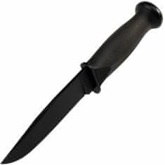 KA-BAR® KB-2221 MARK 1 taktický nôž 12,8 cm, celočierna, Kraton, Kydex puzdro