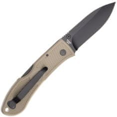 KA-BAR® KB-4062CB Dozier Hunter Coyote Brown vreckový nôž 7,5 cm, čierna, hnedá, Zytel