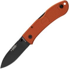 KA-BAR® KB-4062BO Dozier Hunter Blaze Orange vreckový nôž 7,5 cm, čierna, oranžová, Zytel