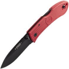 KA-BAR® KB-4062RD Dozier Hunter Red vreckový nôž 7,5 cm, čierna, červená, Zytel 