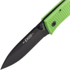 KA-BAR® KB-4062KG Dozier Foding Hunter Kelly Green Handle, Black Blade