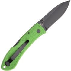 KA-BAR® KB-4062KG Dozier Hunter Kelly Green vreckový nôž 7,5 cm, čierna, zelená, Zytel