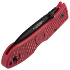 KA-BAR® KB-4062RD Dozier Hunter Red vreckový nôž 7,5 cm, čierna, červená, Zytel 