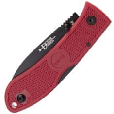 KA-BAR® KB-4062RD Dozier Foding Hunter Red Handle, Black Blade