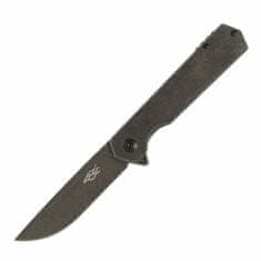 Ganzo Knife Firebird FH13-SS vreckový nôž 8,7 cm, Stonewash, celočierna, celooceľový