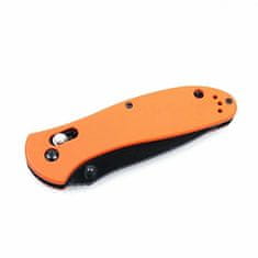 Ganzo Knife G7393-OR vreckový nôž 8,7 cm, čierna, oranžová, G10