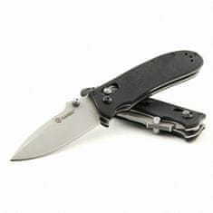 Ganzo Knife G704-BK všestranný vreckový nôž 8,5 cm, čierna, G10