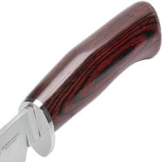Muela BRACO-11R lovecký nôž 10,5 cm, drevo Pakka, kožené puzdro