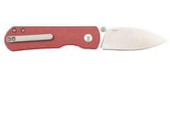 Kizer Ki3525S1 Yorkie Red vreckový nôž 6,4 cm, červená, Micarta