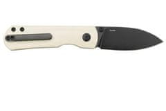 Kizer Ki3525S2 Yorkie White vreckový nôž 6,4 cm, čierna, biela, G10