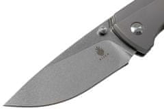 Kizer Ki3490 T1 Gray Titanium vreckový nôž 8,3 cm, Stonewash, šedá, titán 