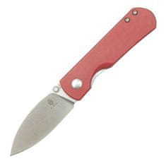 Kizer Ki3525S1 Yorkie Red vreckový nôž 6,4 cm, červená, Micarta