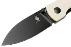 Kizer Ki3525S2 Yorkie White vreckový nôž 6,4 cm, čierna, biela, G10