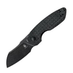 Kizer V2569C2 OCTOBER Mini Black vreckový nôž 6,5 cm, Black Stonewash, čierna, Micarta